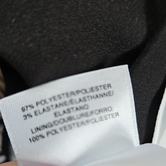 Kasper Black and White Midi Dress with Sophisticated Style - Picture 5 of 10